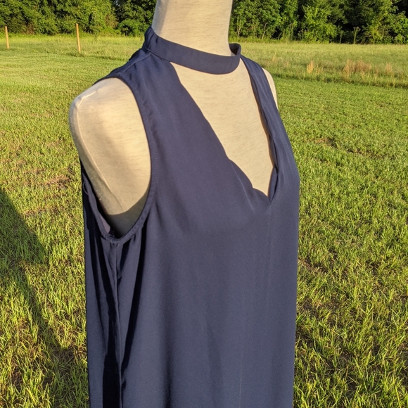 miami Dresses & Skirts - Francesca's Miami navy shift dress. Medium